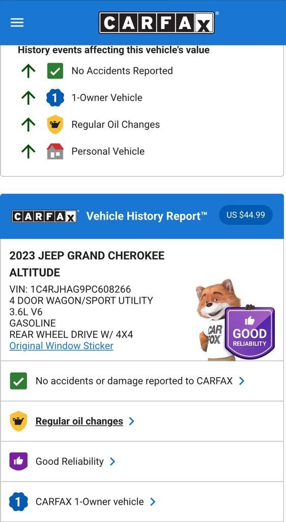 2023 Jeep Grand Cherokee Altitude