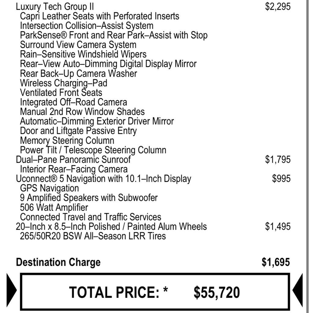 2021 Jeep Grand Cherokee L Limited