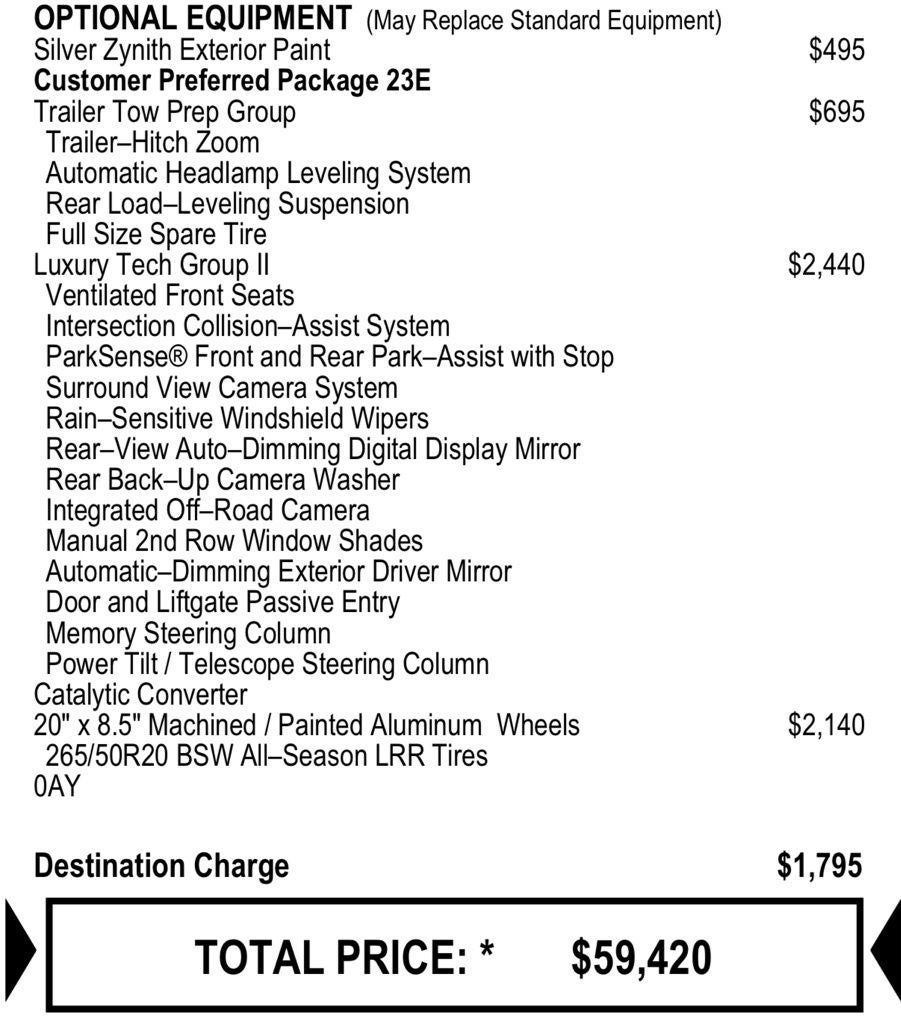 2023 Jeep Grand Cherokee L Limited