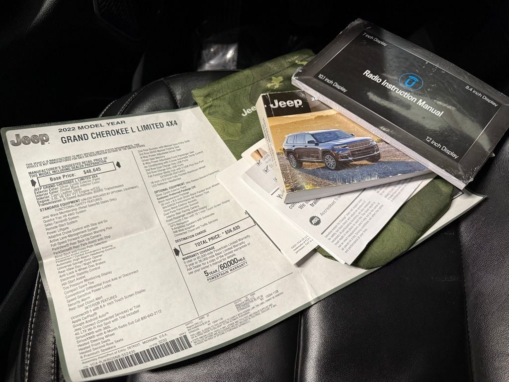 2022 Jeep Grand Cherokee L Limited