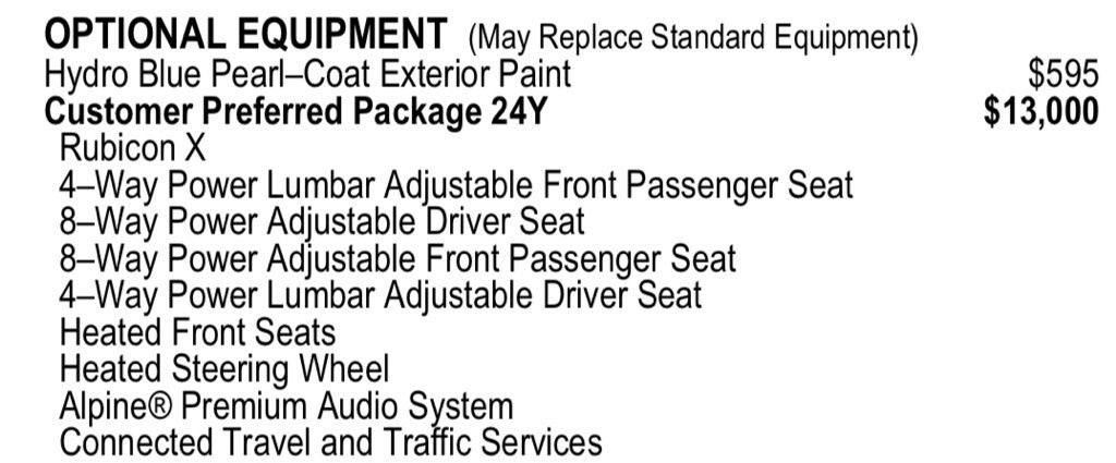 2024 Jeep Wrangler Rubicon X