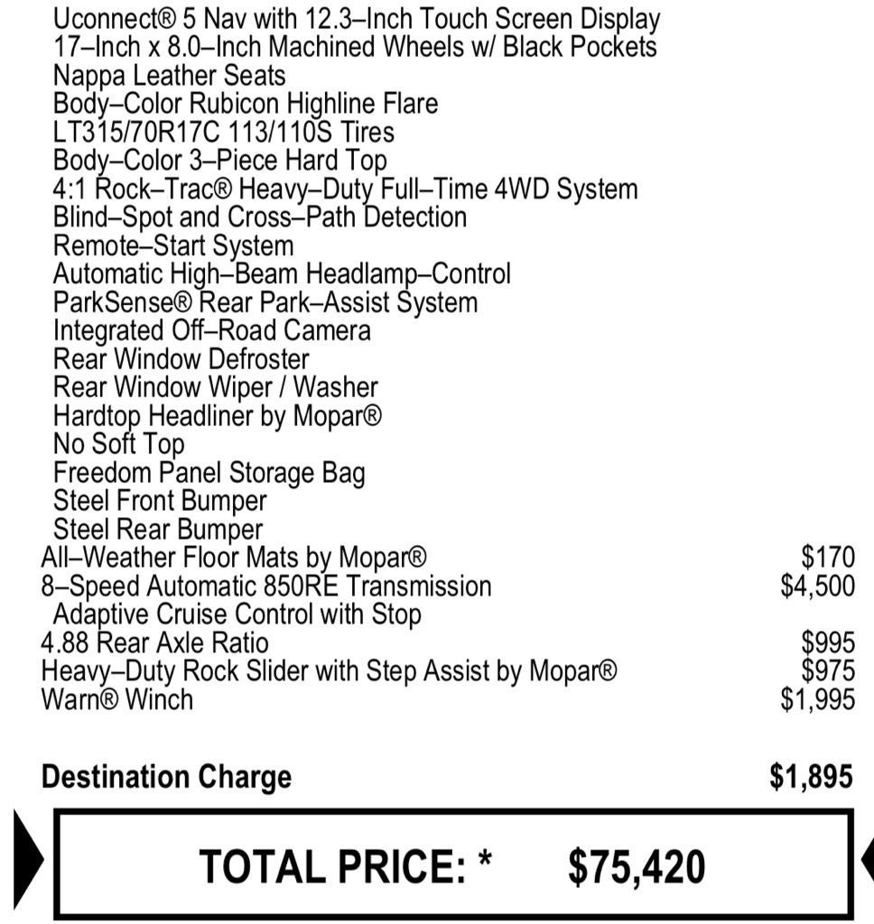2024 Jeep Wrangler Rubicon X