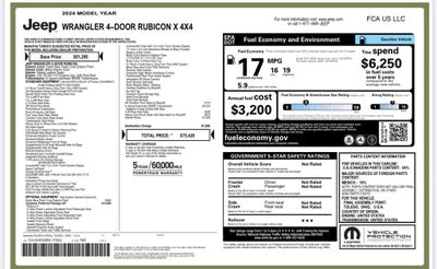 2024 Jeep Wrangler Rubicon X