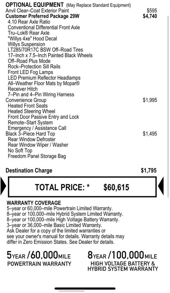 2024 Jeep Wrangler Willys 4xe