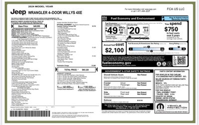 2024 Jeep Wrangler Willys 4xe