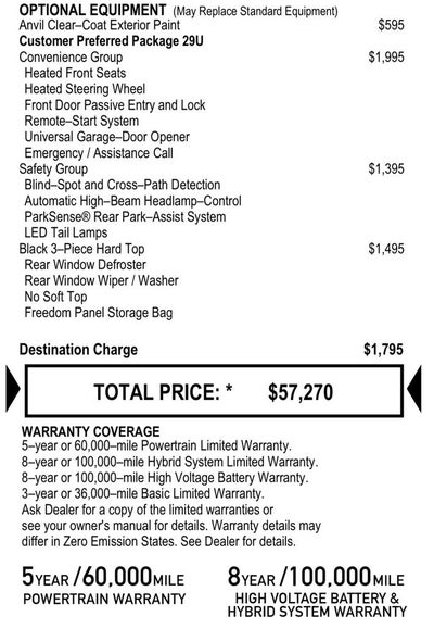 2024 Jeep Wrangler Sport S 4xe