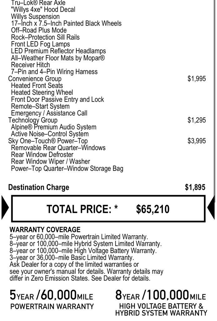 2024 Jeep Wrangler Willys 4xe