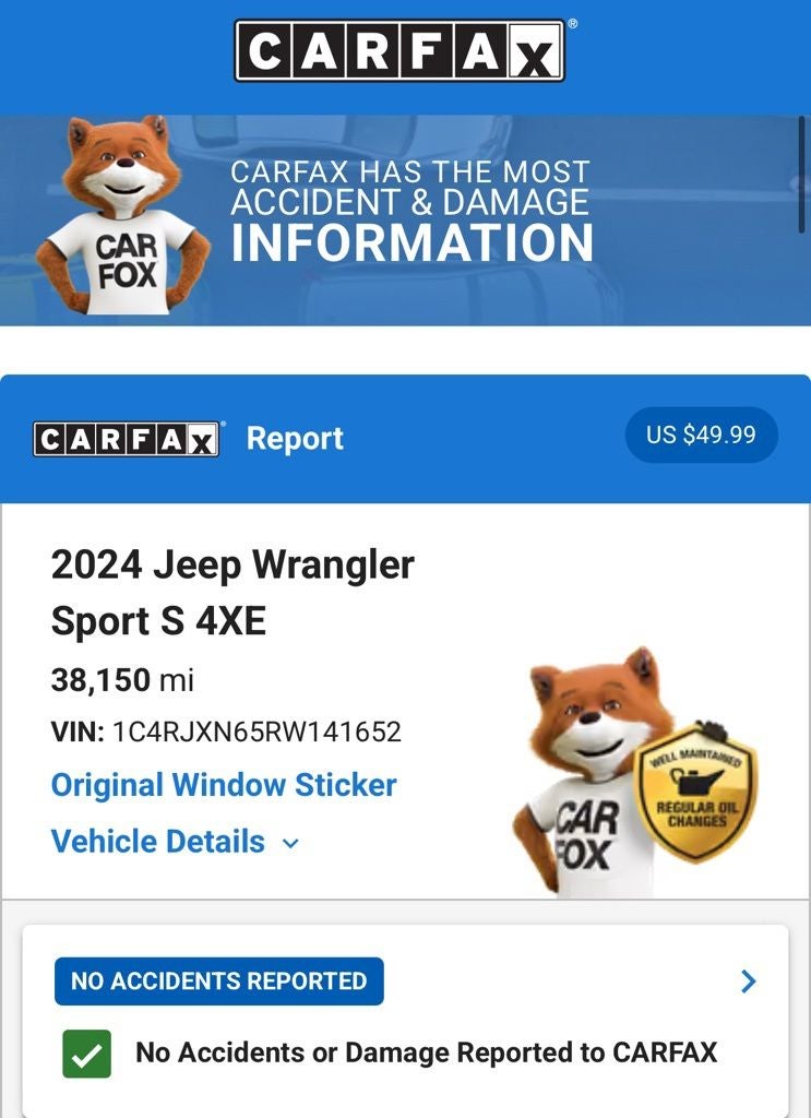 2024 Jeep Wrangler Sport S 4xe