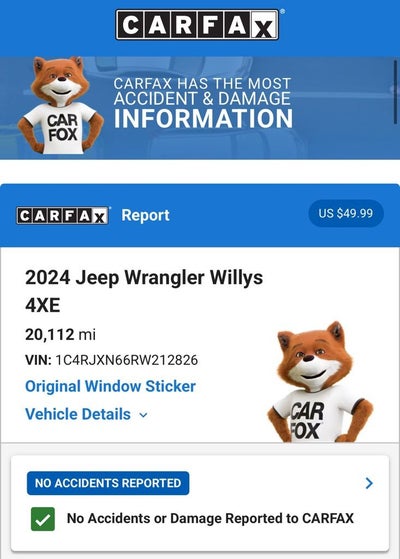 2024 Jeep Wrangler Willys 4xe