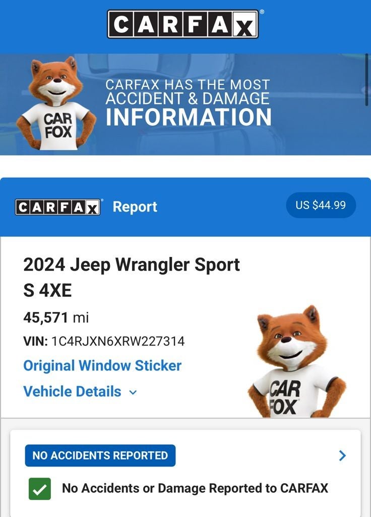 2024 Jeep Wrangler Sport S 4xe
