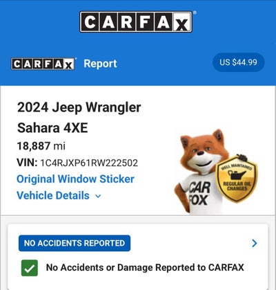 2024 Jeep Wrangler Sahara 4xe