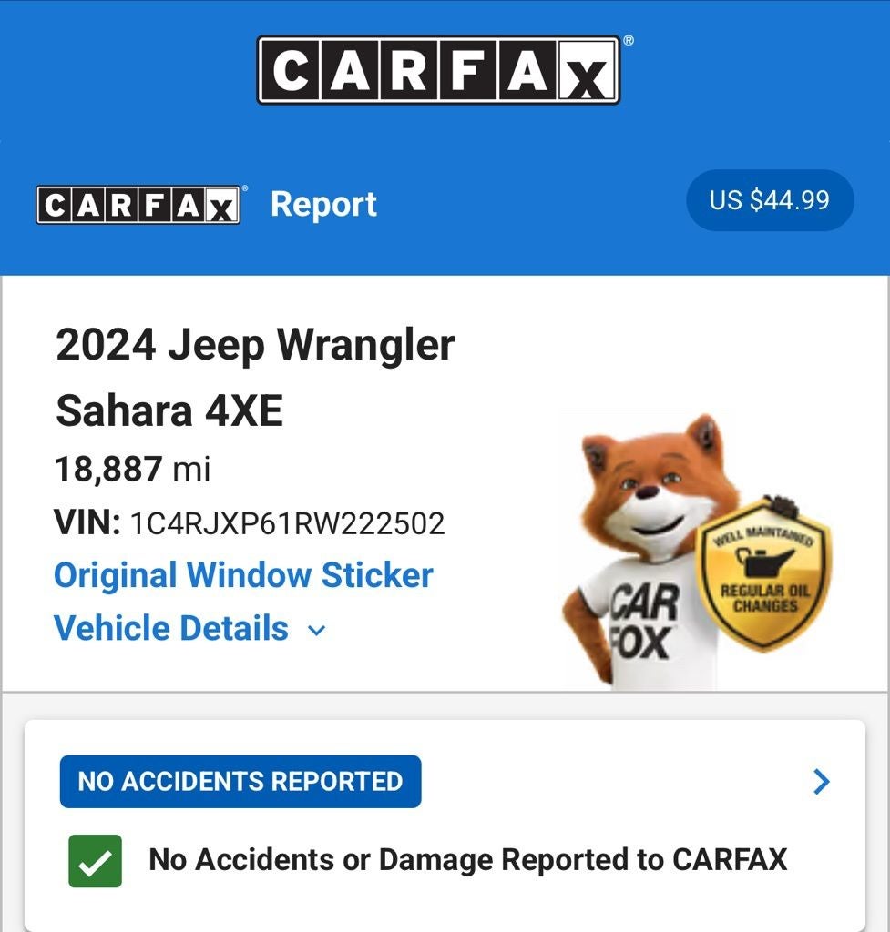 2024 Jeep Wrangler Sahara 4xe