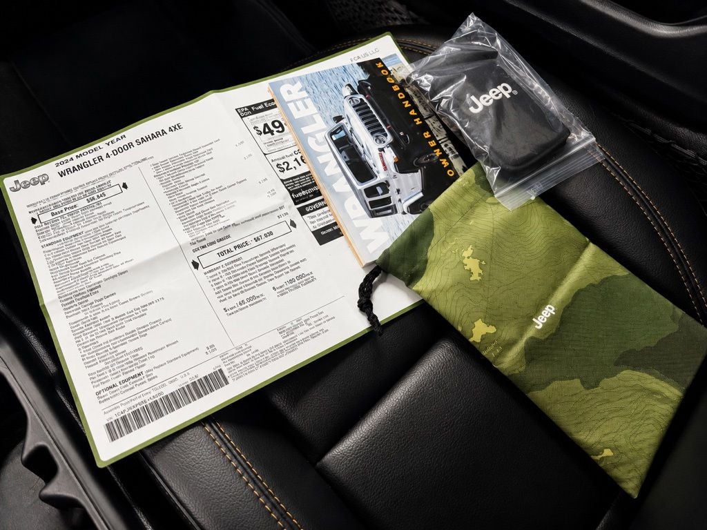 2024 Jeep Wrangler Sahara 4xe