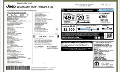 2024 Jeep Wrangler Rubicon X 4xe
