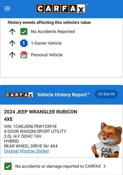 2024 Jeep Wrangler Rubicon 4xe