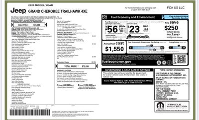 2023 Jeep Grand Cherokee Trailhawk 4xe