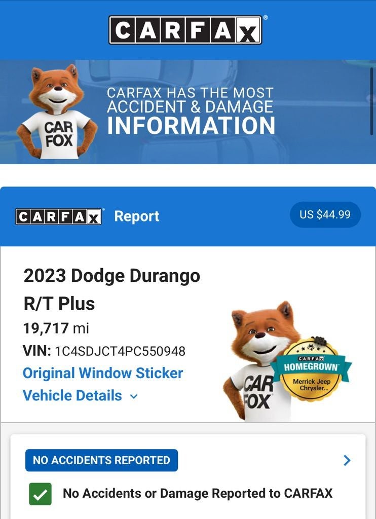 2023 Dodge Durango R/T Plus