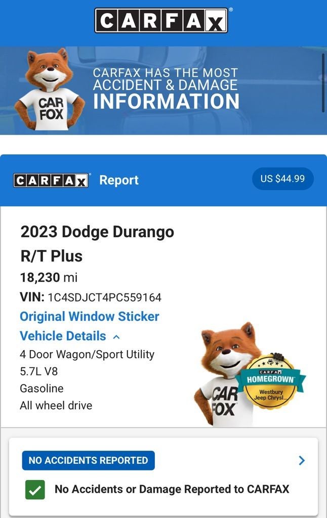 2023 Dodge Durango R/T Plus