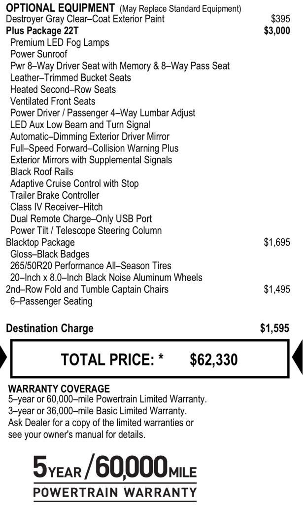 2023 Dodge Durango R/T Plus