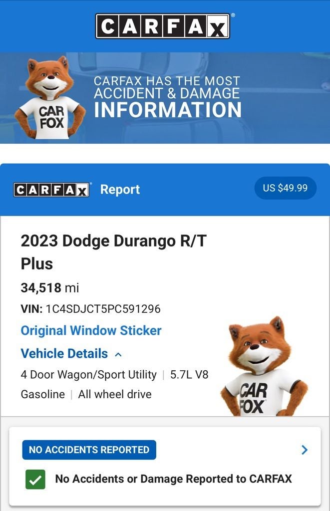 2023 Dodge Durango R/T Plus