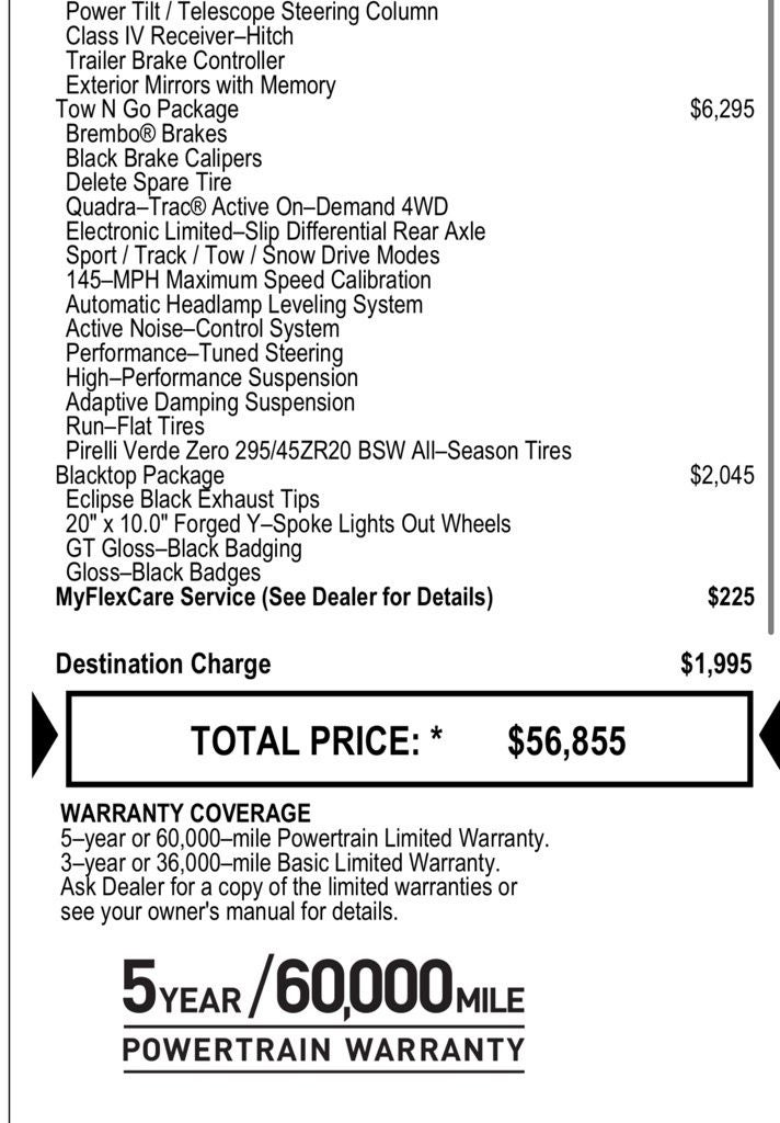 2026 Dodge Durango GT Plus HEMI V8