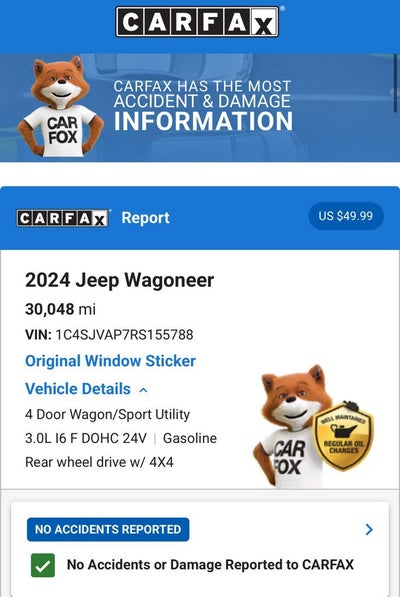 2024 Jeep Wagoneer Base