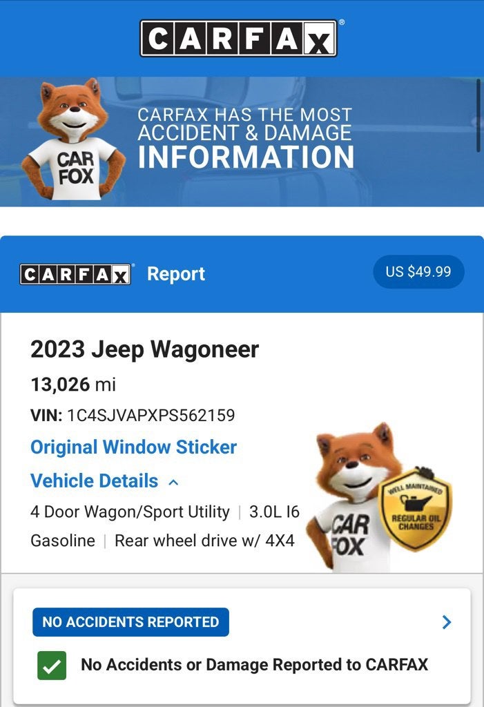 2023 Jeep Wagoneer Base