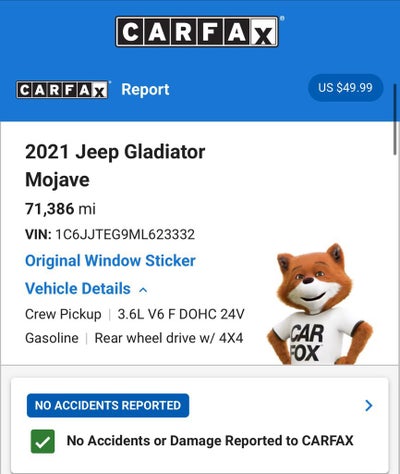 2021 Jeep Gladiator Mojave