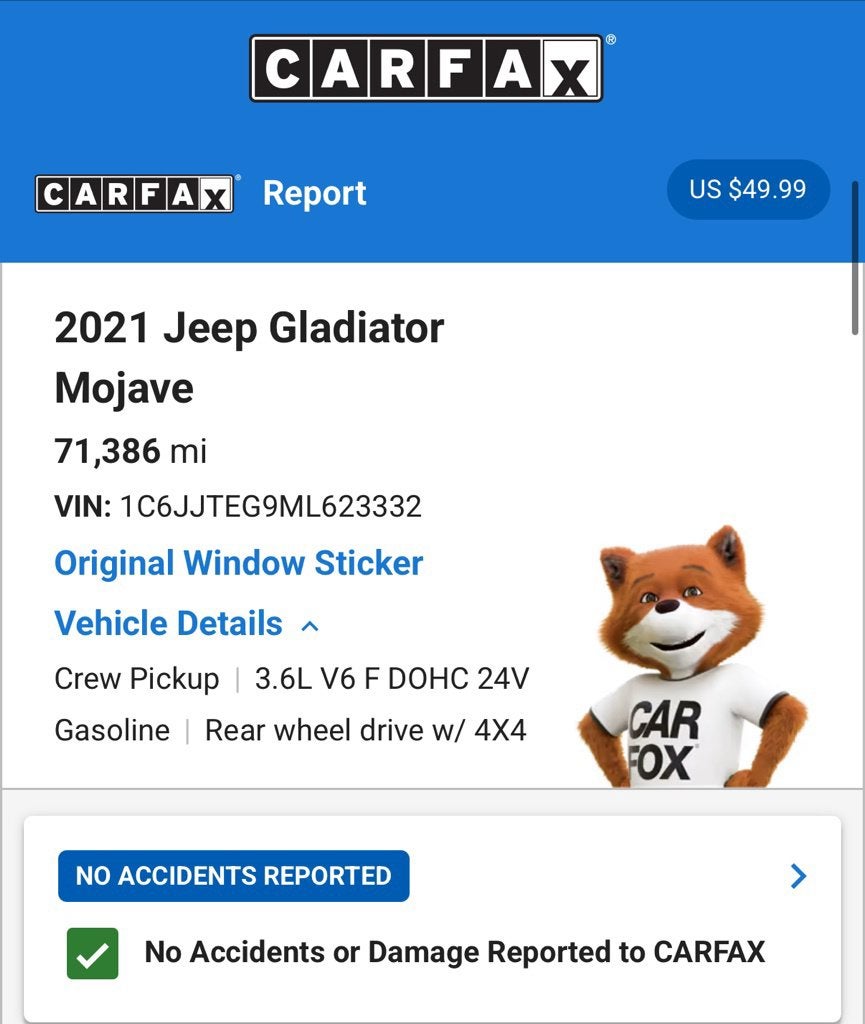 2021 Jeep Gladiator Mojave