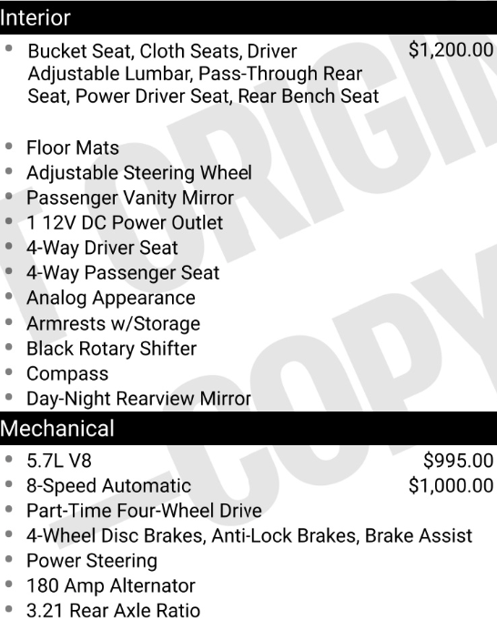 2021 RAM 1500 Classic Warlock