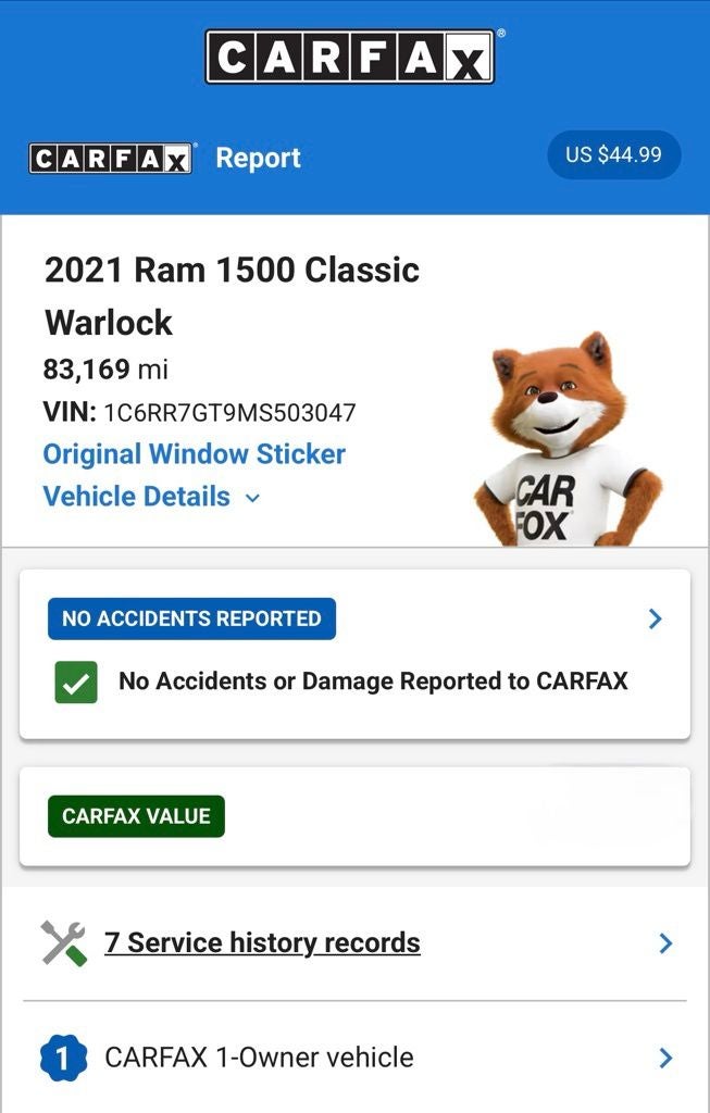 2021 RAM 1500 Classic Warlock