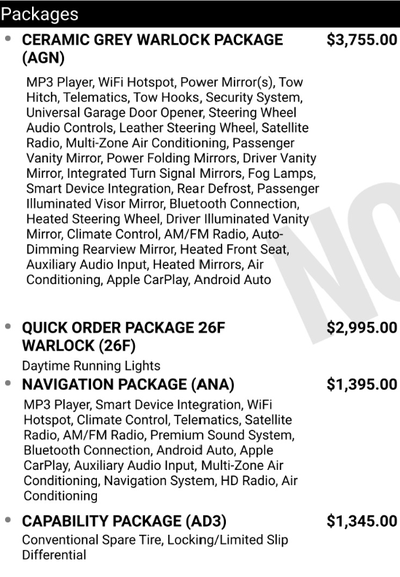 2022 RAM 1500 Classic Warlock