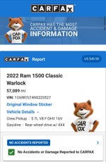 2022 RAM 1500 Classic Warlock