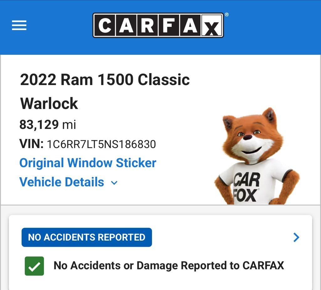 2022 RAM 1500 Classic Warlock