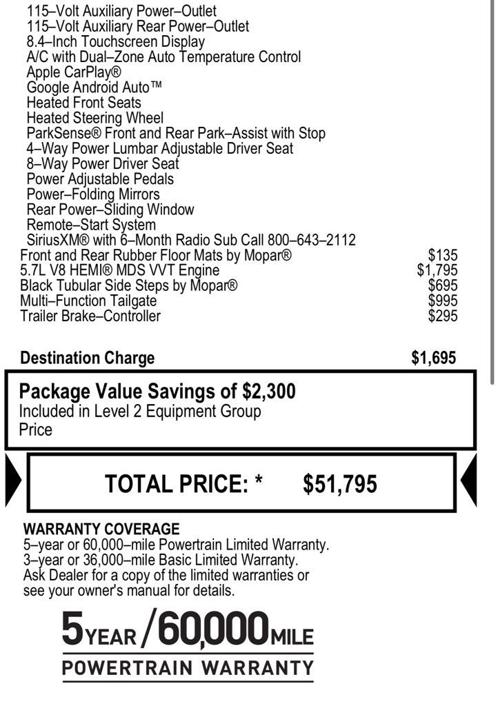 2021 RAM 1500 Big Horn/Lone Star