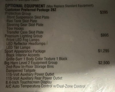 2020 RAM 1500 Big Horn/Lone Star