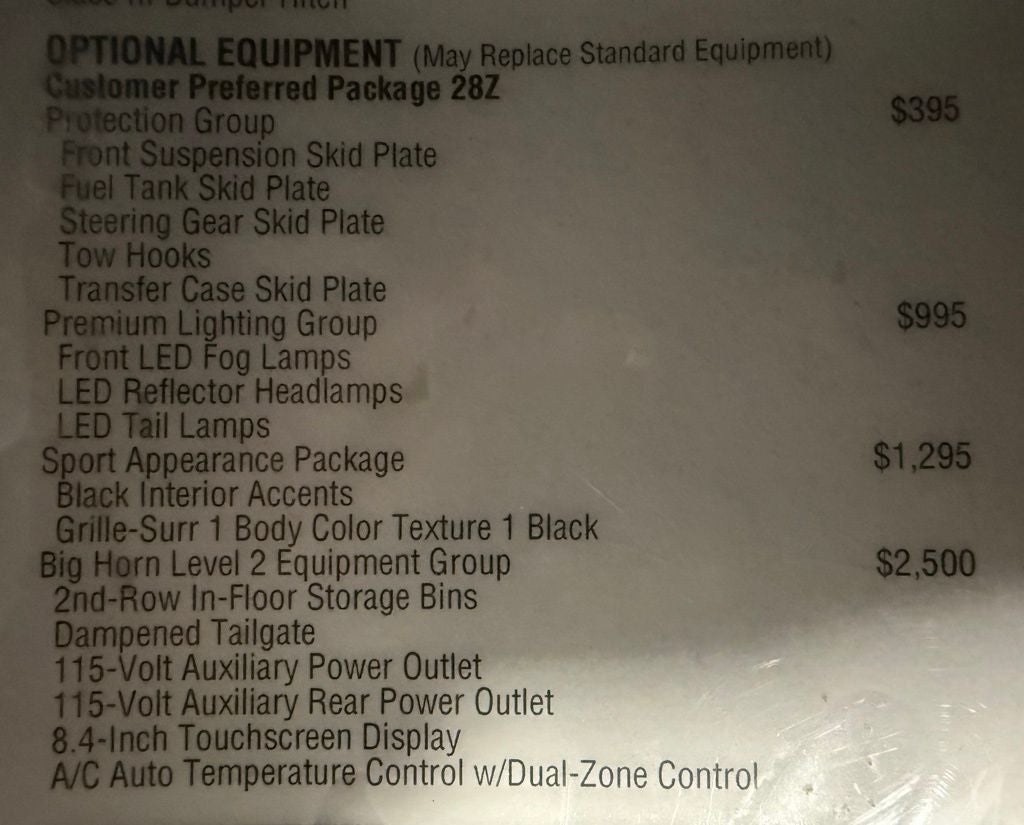 2020 RAM 1500 Big Horn/Lone Star