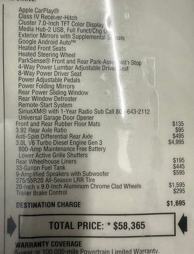 2020 RAM 1500 Big Horn/Lone Star