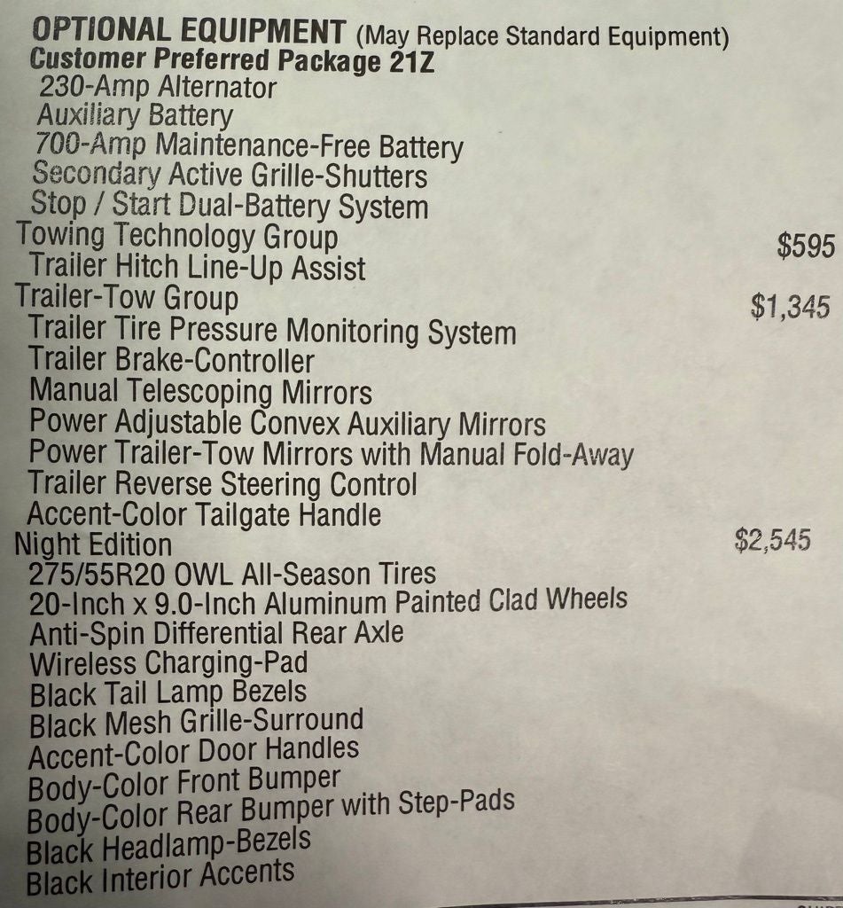 2025 RAM 1500 Big Horn/Lone Star