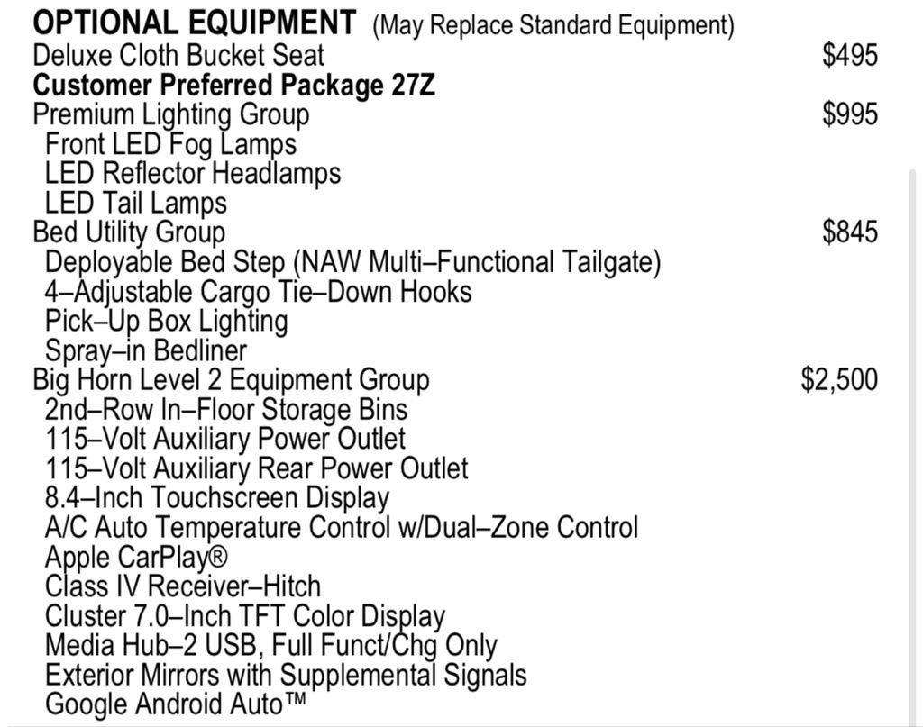 2020 RAM 1500 Big Horn/Lone Star