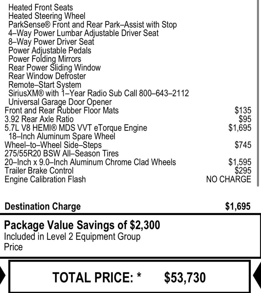 2020 RAM 1500 Big Horn/Lone Star
