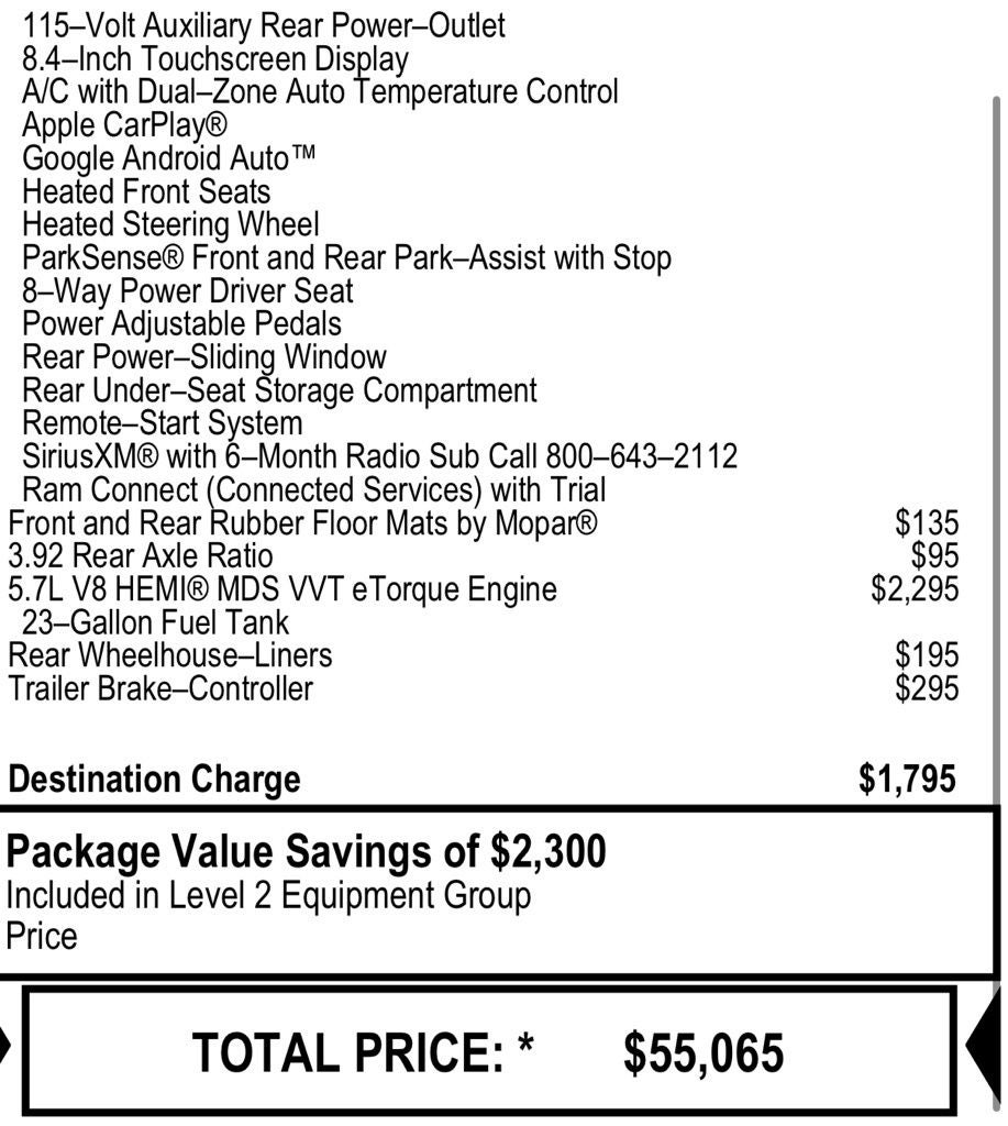2022 RAM 1500 Big Horn/Lone Star