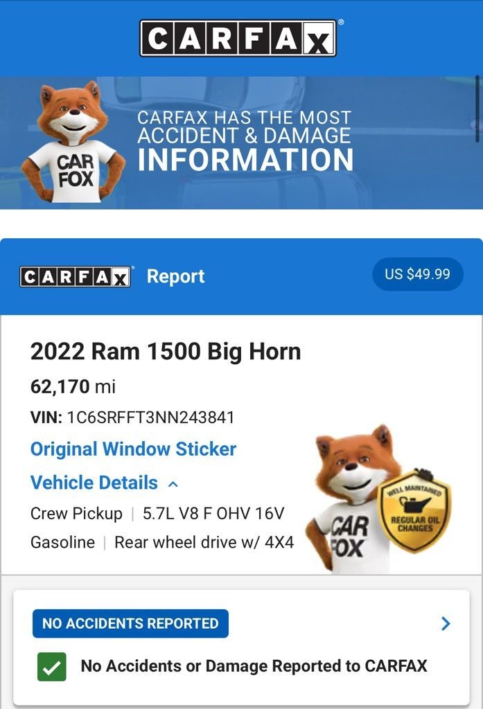 2022 RAM 1500 Big Horn/Lone Star