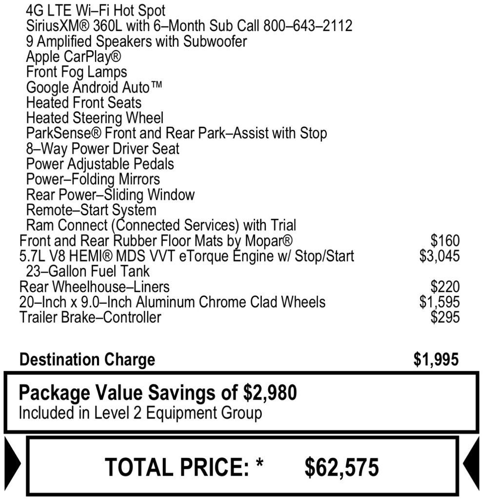 2023 RAM 1500 Big Horn/Lone Star