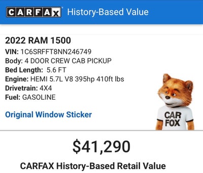 2022 RAM 1500 Big Horn/Lone Star