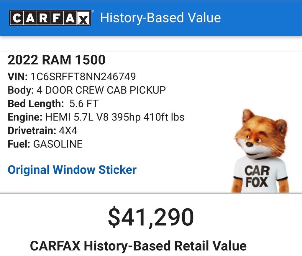 2022 RAM 1500 Big Horn/Lone Star