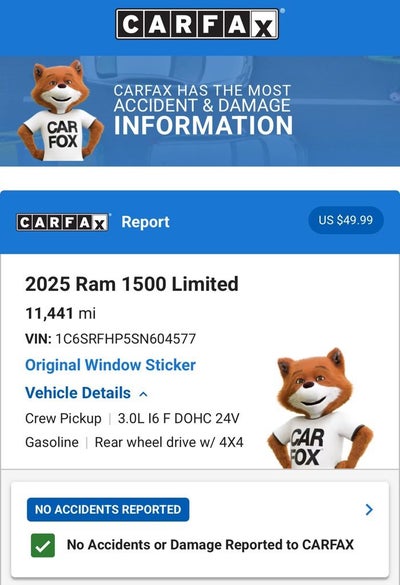 2025 RAM 1500 Limited