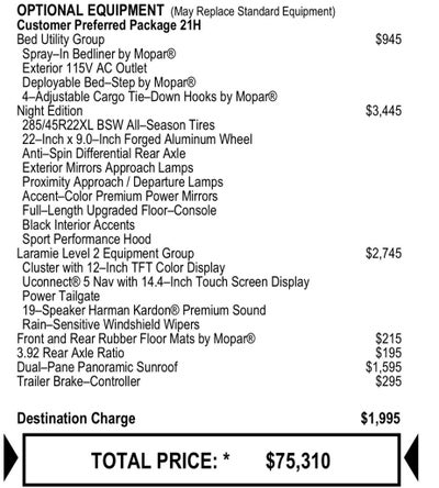 2025 RAM 1500 Laramie