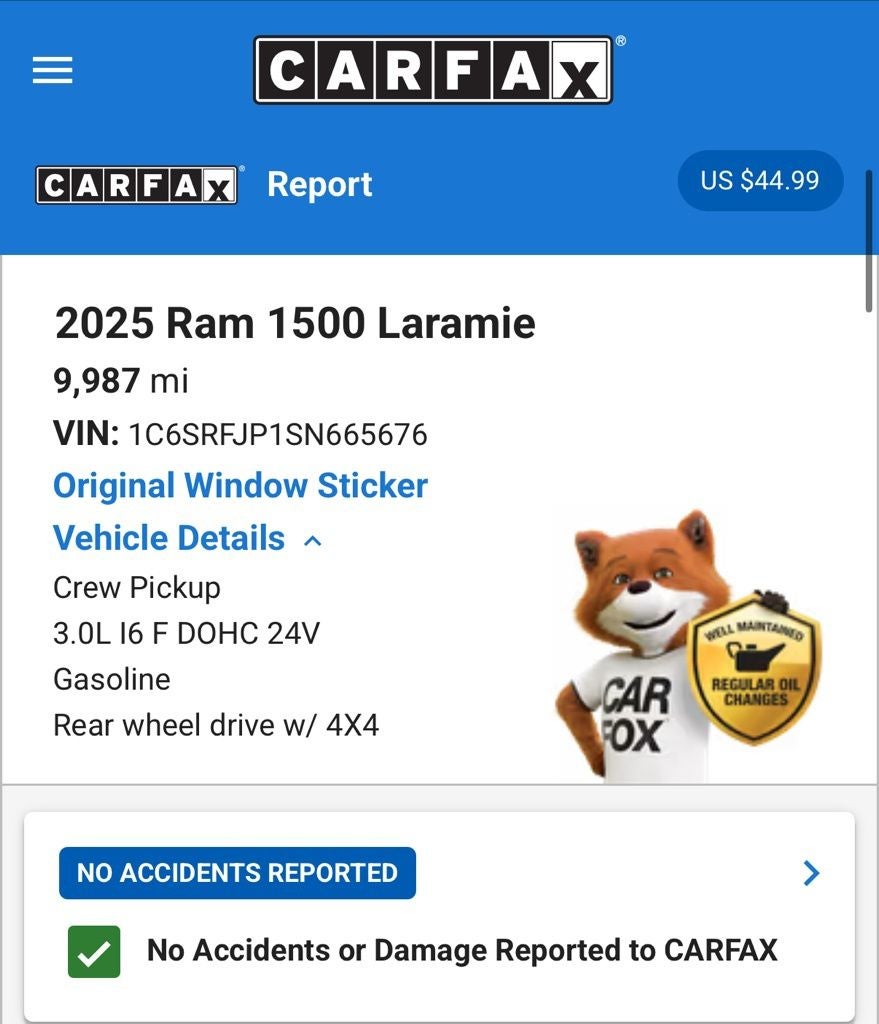 2025 RAM 1500 Laramie
