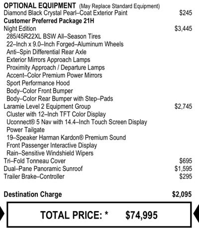 2026 RAM 1500 Laramie